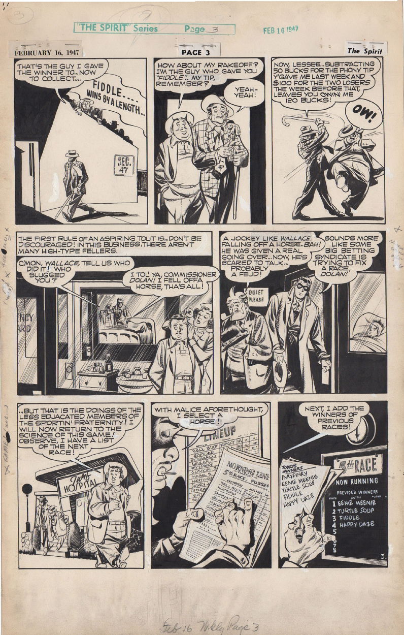 The Spirit (February 16, 1947), Page 3, in Ron S's Eisner - The Spirit ...