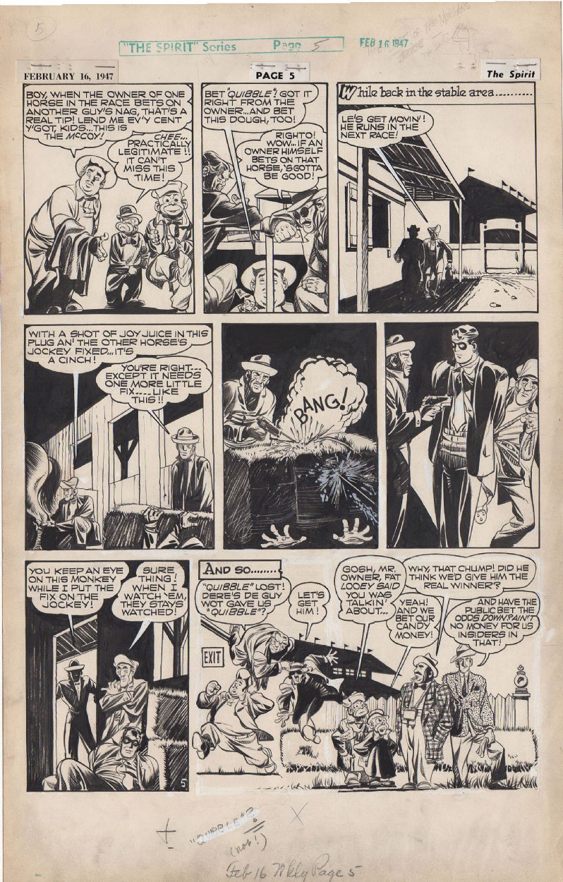 The Spirit (February 16, 1947), Page 5, in Ron S's Eisner - The Spirit ...