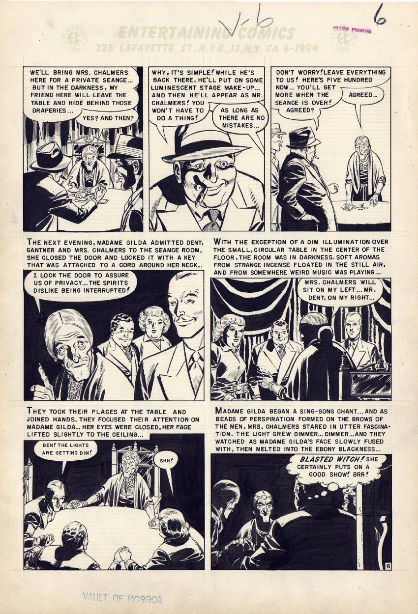 Vault of Horror #25, page 6, in Ron S's EC - Vault of Horror #25 ...