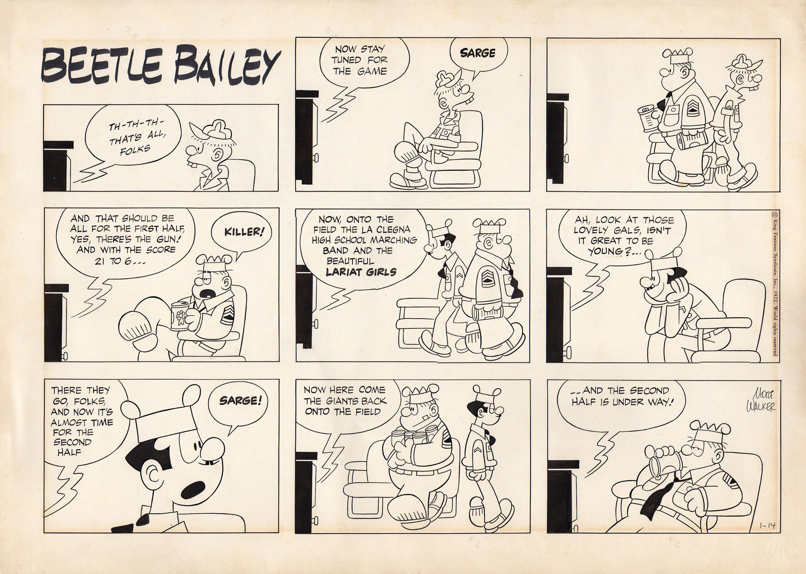 Beetle Bailey Comics