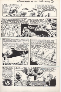 Hawkman #12, page 3 Comic Art