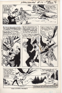 Hawkman #12, page 4 Comic Art