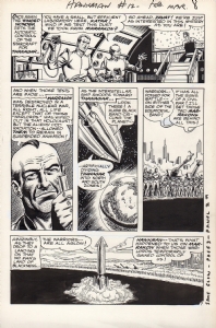 Hawkman #12, page 7 Comic Art