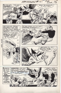 Hawkman #12, page 11 Comic Art