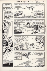 Hawkman #12, page 12 Comic Art