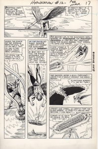 Hawkman #12, page 13 Comic Art