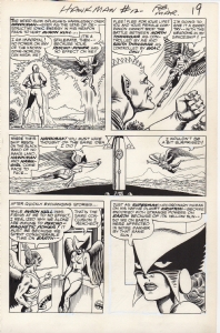 Hawkman #12, page 15 Comic Art
