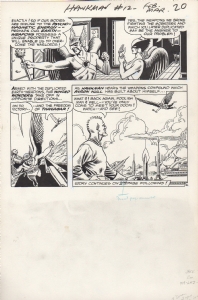 Hawkman #12, page 16 Comic Art