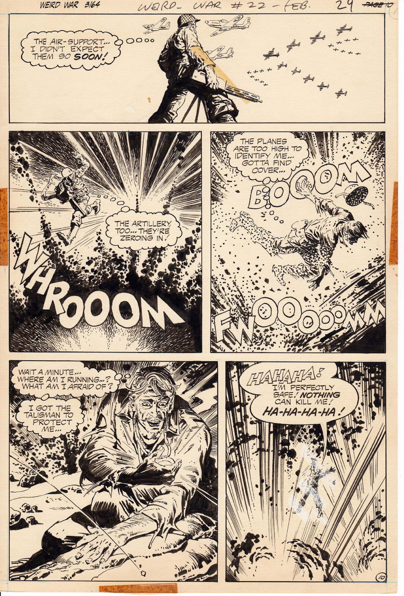 Weird War Tales #22, Page 10, In Ron S's Weird War Tales #22 - Complete 