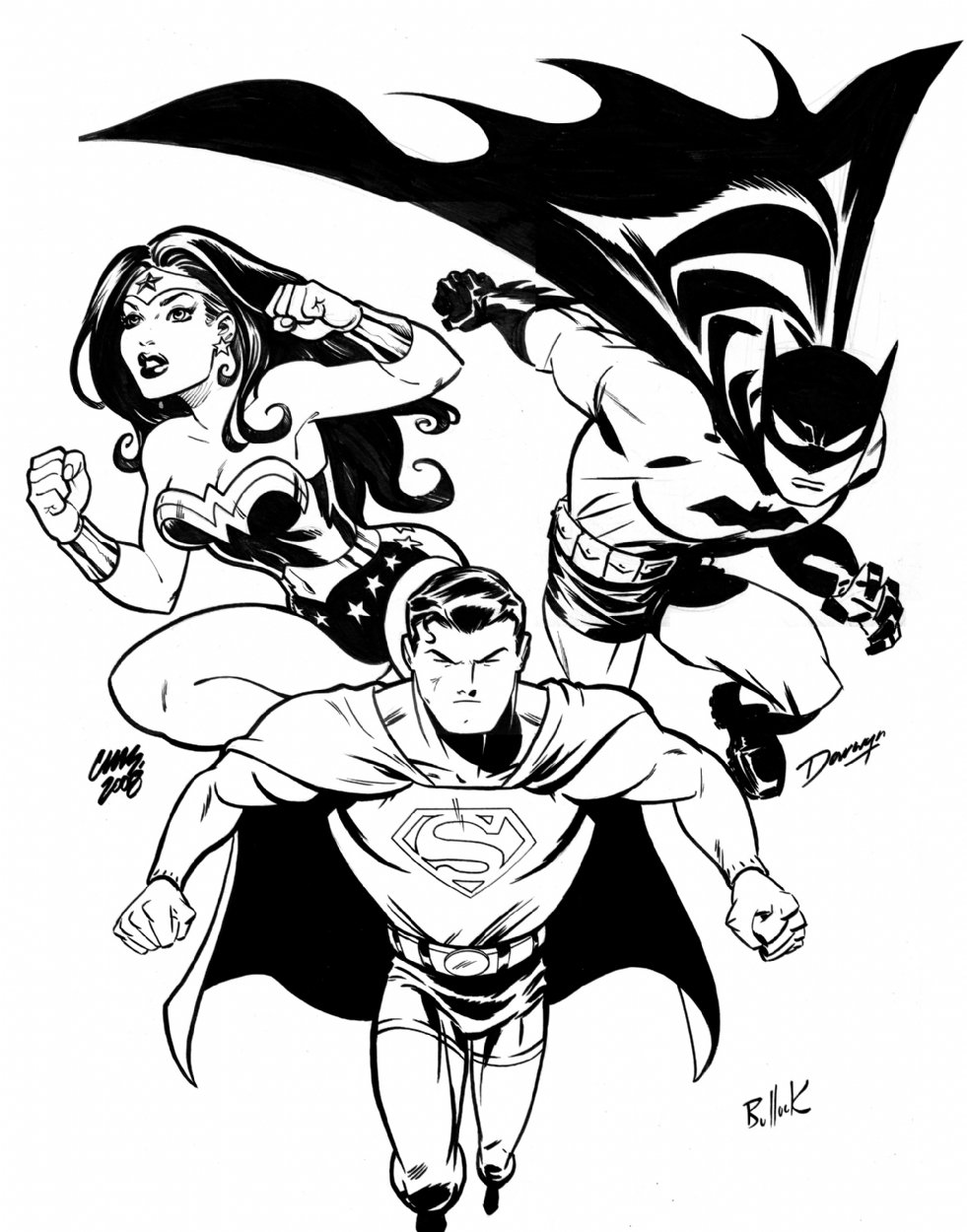 The Final Product - DC's Trinity Comic Art