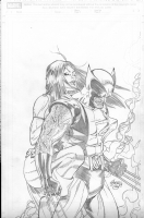 Wolverine #62, Cover - Pencils Comic Art