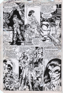 Avengers Annual #10, page 10 Comic Art
