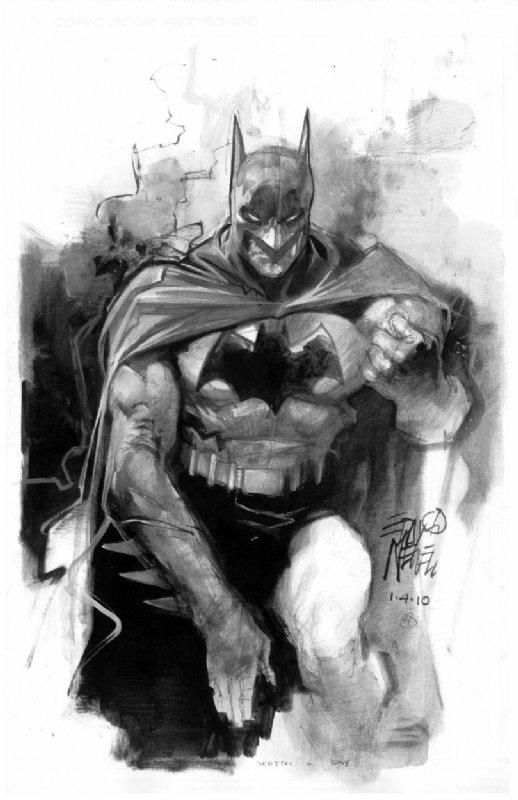 Batman By Eddy Newell In Phil Colligans Eddy Newell Comic Art Gallery Room 8947