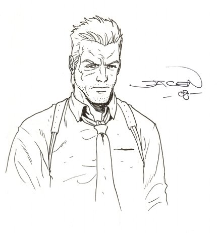 John from Scars by Jacen Burrows, in Edd Walker's Independents Comic ...