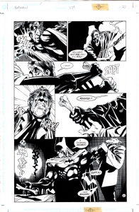 Batman 539 Page 20 1997, Comic Art