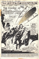 Tomb of Dracula, Issue 20, page 1 1974, Comic Art
