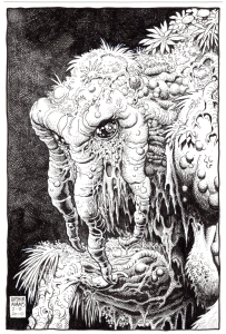 Infernal Man-Thing #1 Cover, Comic Art