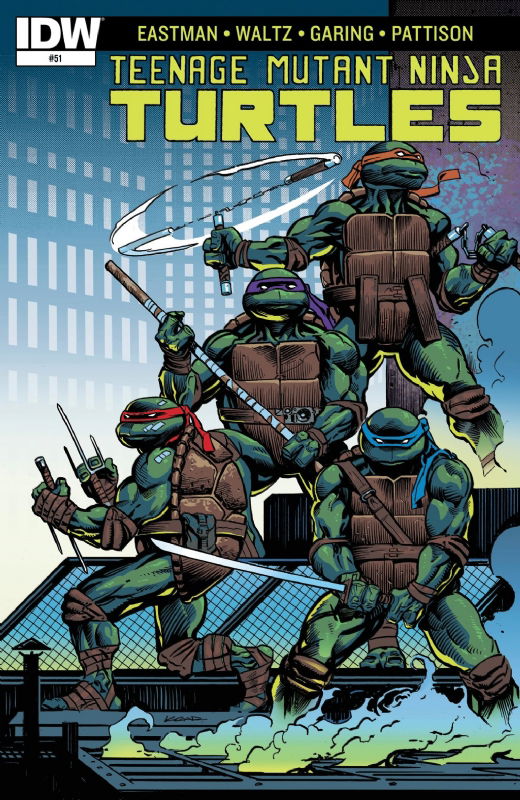 Teenage Mutant Ninja Turtles #51 Cover. Ken Garing. 1st Jennika, in ...