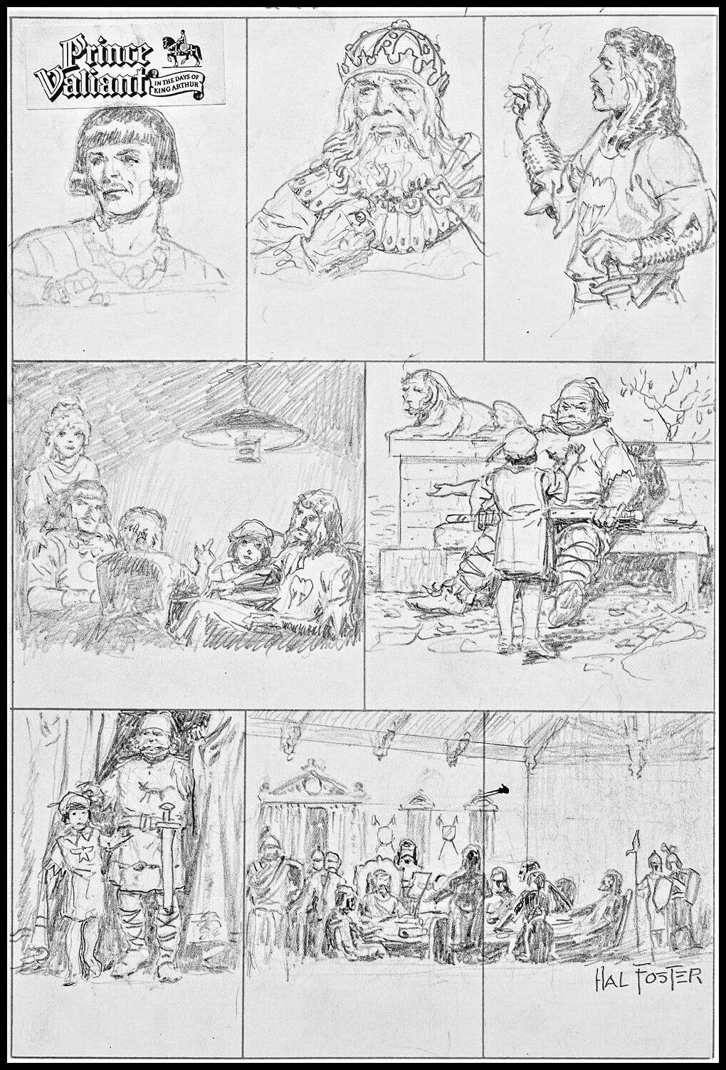 Comic art shop hans kosenkranius s comic art shop prince valiant