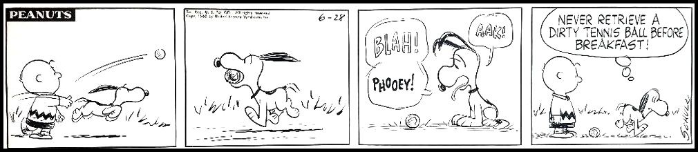 Peanuts Daily 6/28/1960, Comic Art
