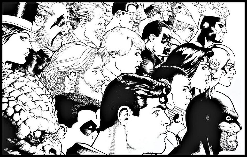 DC Bookend Art, in Hans Kosenkranius 's My Personal Collection Comic ...