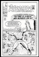 Avengers #16(c) Comic Art