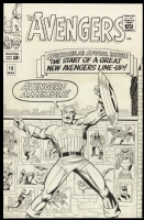 Avengers #16(a), Comic Art