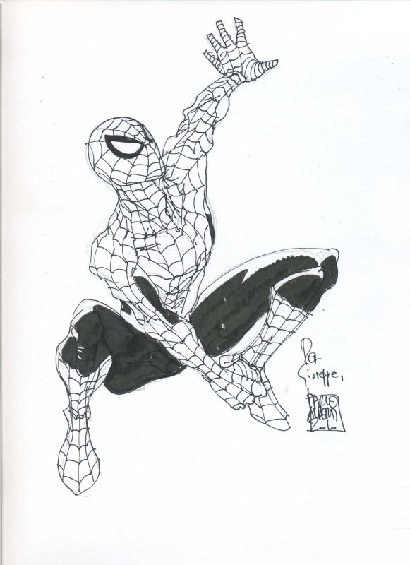 Spider-man - Mario Alberti, in Giuseppe V's - Convention sketches ...