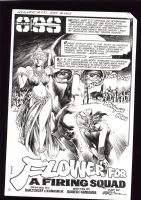 G.I. Combat #233, page 1 - Fleur! (1981) Comic Art