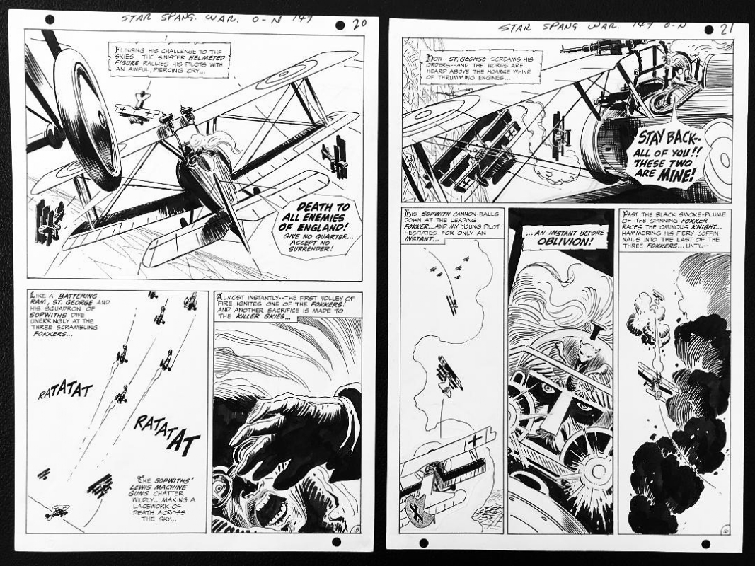 Star Spangled War Stories 147 Page 15 In Steve Kriozere S Joe Kubert Star Spangled War Stories 147 Dc 1969 Comic Art Gallery Room