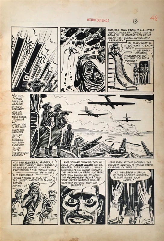 Weird Science #15, page 5 (1950), in Steve Kro's EC Comics -- Harvey ...