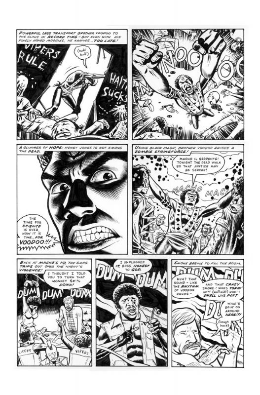 Brother Voodoo page 2, in Steve Kro's Jim Rugg -- Brother Voodoo Comic ...