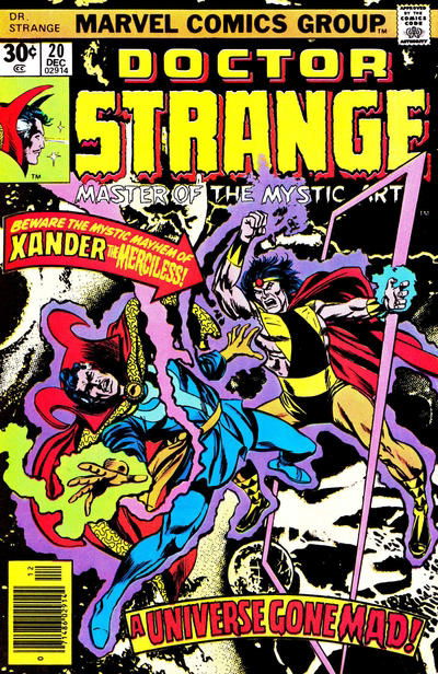 Doctor Strange #20, end page 31 (1976), in Steve Kro's MARVEL -- Doctor ...