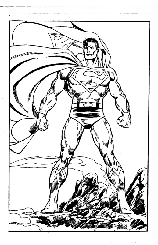 john byrne superman inked !, in John Flaherty's John's art ...