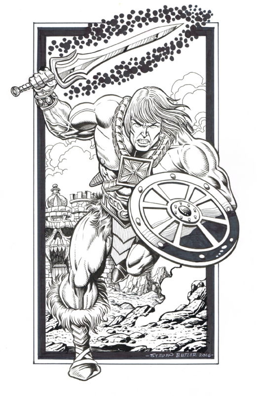 Beware the He-Man, in Reid Mason's The Power of Grayskull Comic Art ...