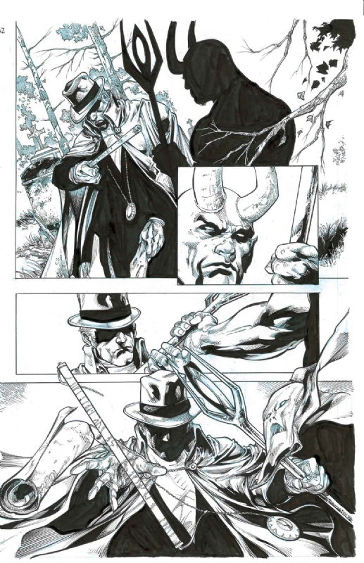 Phantom Stranger Blackest Night 42 pg 12, in Dwayne Dush's Phantom ...