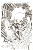 Aaron Kuder - Ghost Rider #1 COVER Comic Art