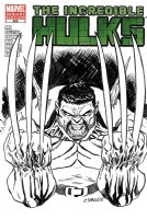 Weapon H #3 variant COVER by Cory Smith (ft Hulk/Wolverine hybrid