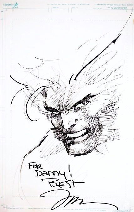 Wolverine Commission - Jim Lee, in Daniel Partouche's OTHER Comic Art ...