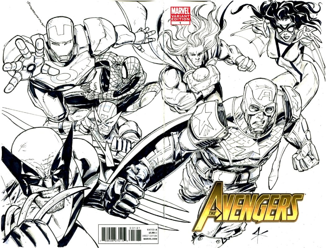 Super Blog Team-Up 6: Top Ten Avengers Sketches – In My Not So Humble  Opinion