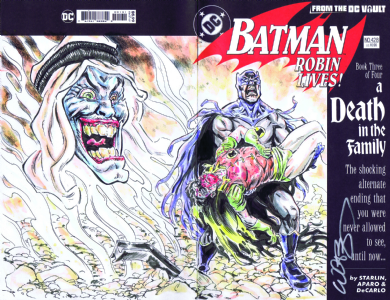 Batman Death in the Family Whatnot sketch cover Joker Robin Jason Todd Comic Art