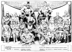 Justice Society, Comic Art