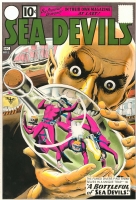Sea Devils 2 Recreation , Comic Art