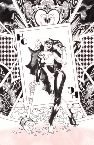 Harley Quinn cover, Comic Art