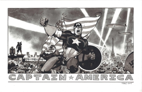 Captain America: White , Comic Art