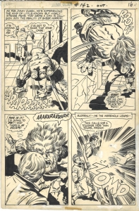 Jimmy Olsen 142 featuring Superman , Comic Art