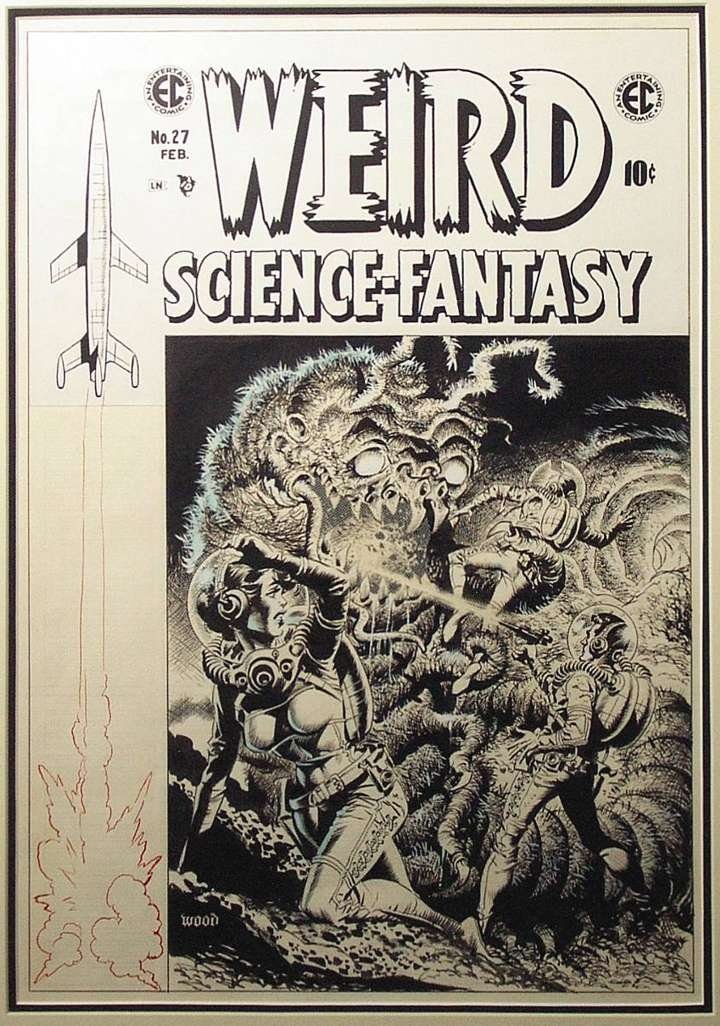 Weird Science-Fantasy #27 - Wally Wood, in James Halperin's EC Art