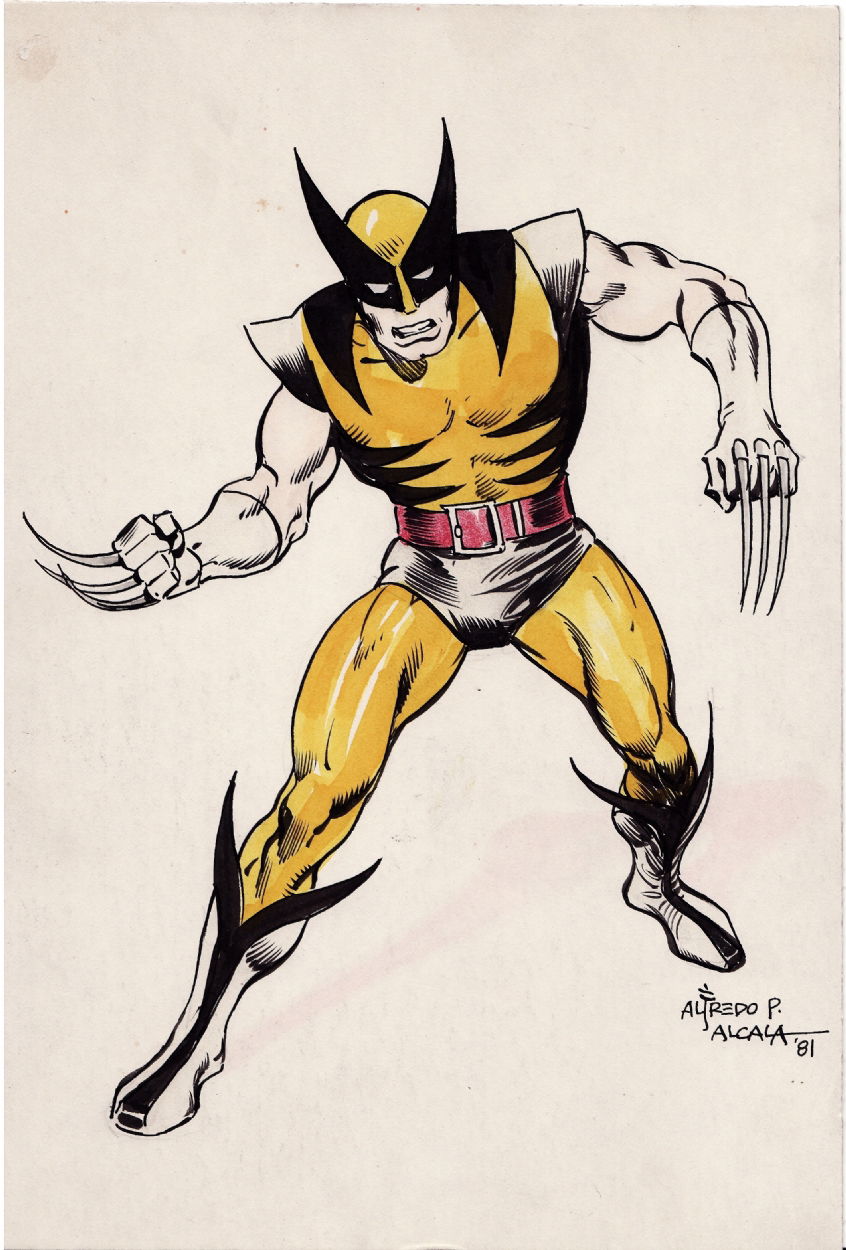 Wolverine by Alfredo Alcala, in PINOY SUPERBOY's All Things FOR SALE ...