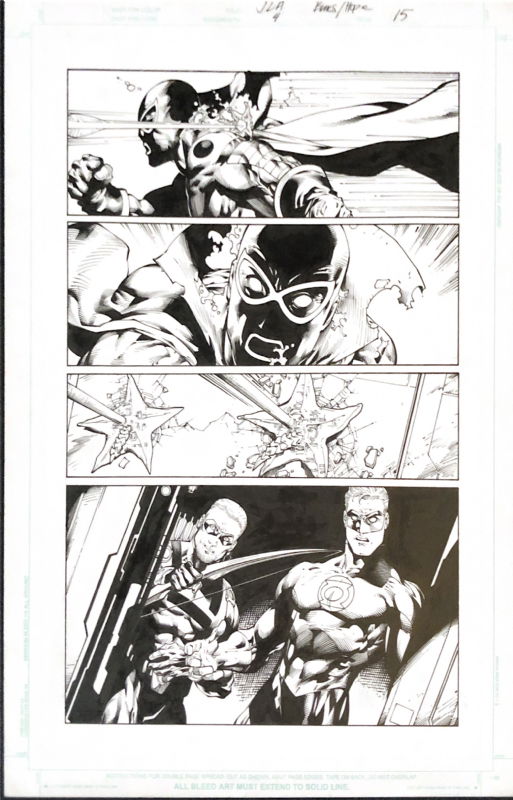 Ed Benes Justice League Of America 4 Pg15 In Kevin Arsenaults Ed Benes Comic Art Gallery Room 3010