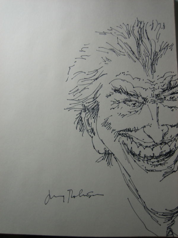 Jerry Robinson Joker, in Bob Kopman's Sketches and Commissions Comic ...